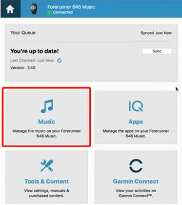garmin music download