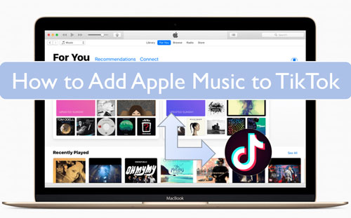 how to add apple music to tiktok