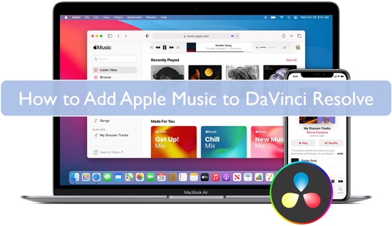 apple music to davinci resolve