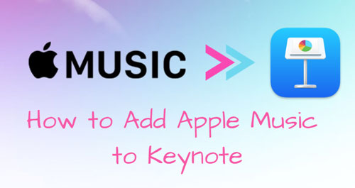 add apple music to keynote