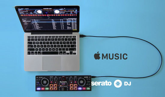 apple music in serato dj