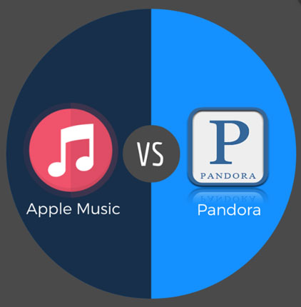 apple music vs pandora
