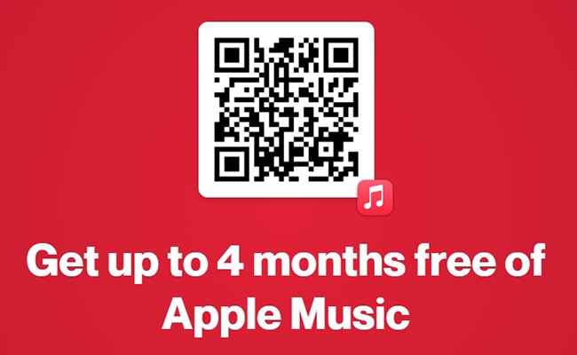 get free apple music with shazam