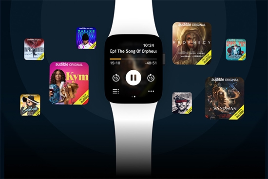 install audible app on apple watch