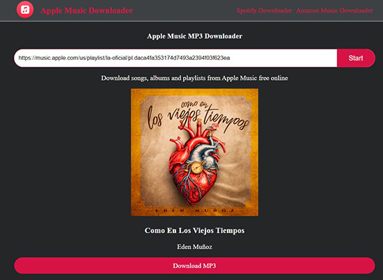 download apple music to mp3 online