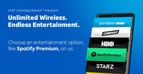 get spotify premium free via att