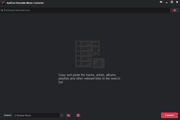 launch audfree deezer music converter
