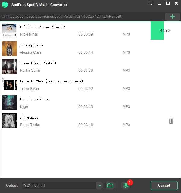audfree spotify music converter mac