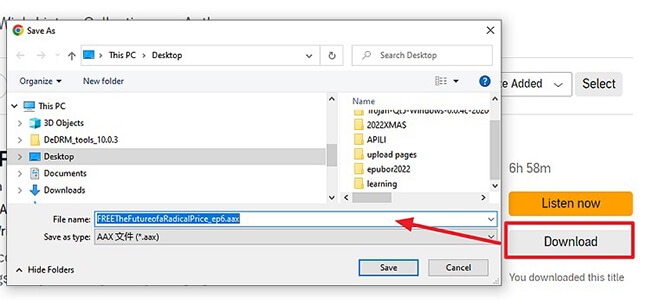 audible download from website files