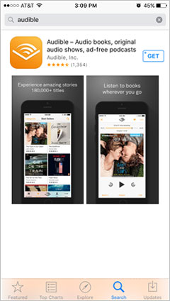 get audible app for ipod touch