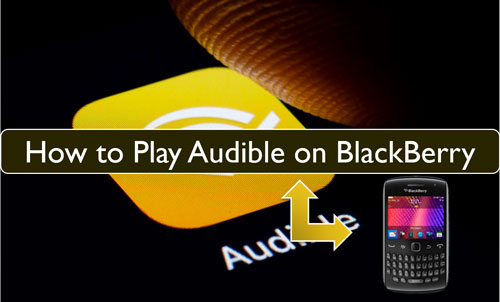play audible books on blackberry phone