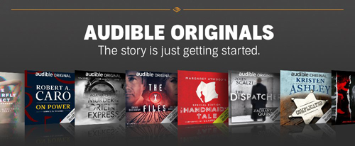 get free audible credits by audible originals