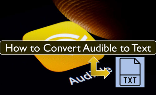 audible to text
