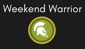 audible weekend warrior badge