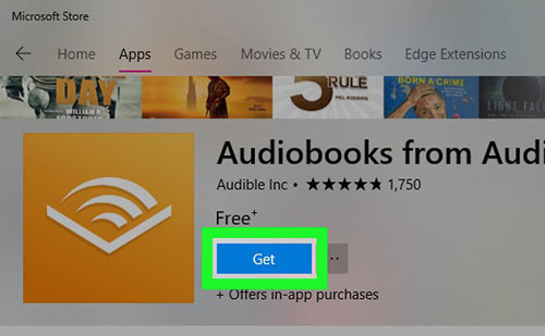 download audible on computer windows via the audible app