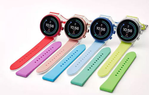 play audiobooks on fossil sport