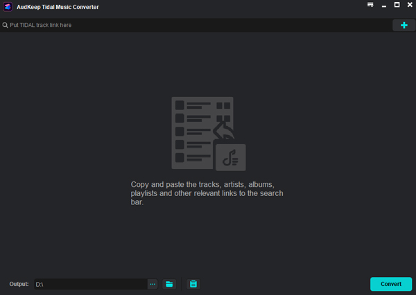tidal to wav by audkeep tidal music converter