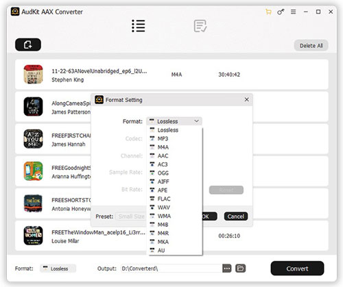 remove audible drm by audkit audible aax converter