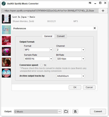 get spotify podcast to mp3 by audkit spotify music converter