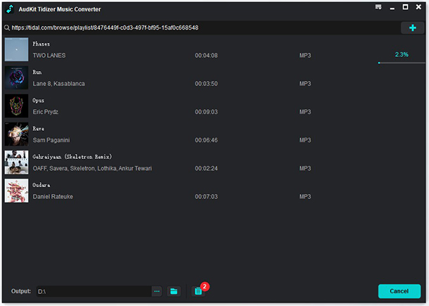 download tidal flac by audkit tidal music converter