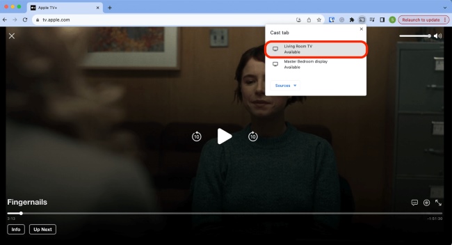 available cast device chrome