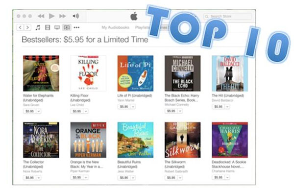 best selling audiobooks on itunes