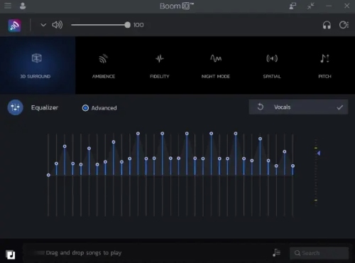 boom 3d equalizer settings