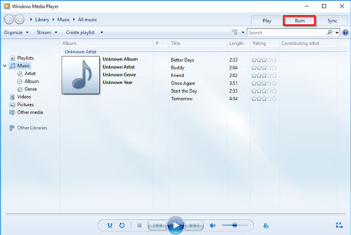 burn youtube music to cd by wmp