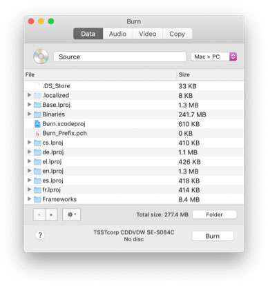 burn cds from spotify via burn on mac