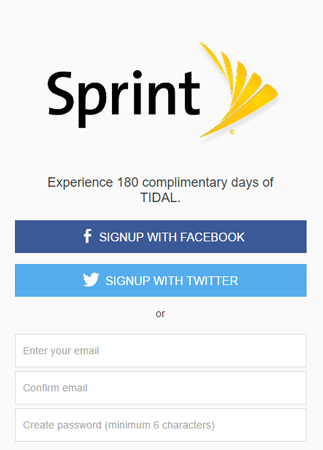 log in to sprint webiste