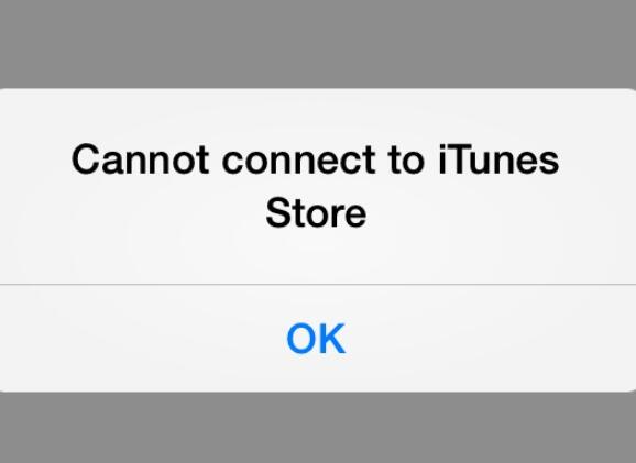 can't connect to itunes store