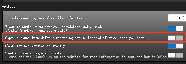 capture system audio in plane9