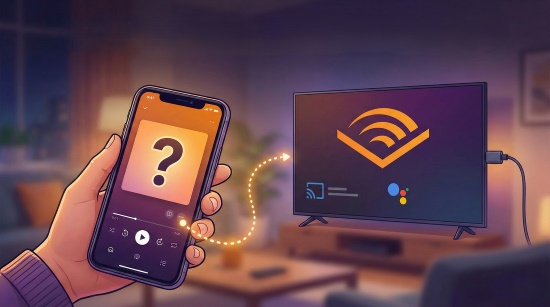 cast audible to chromecast