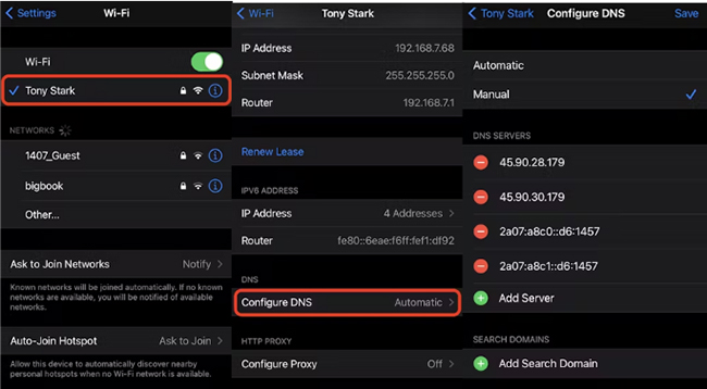 change dns settings to block soundcloud ads iphone