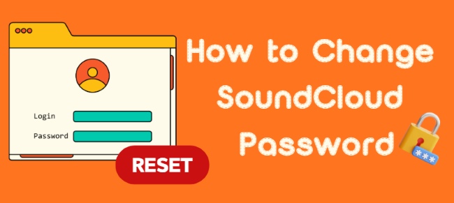 change soundcloud password