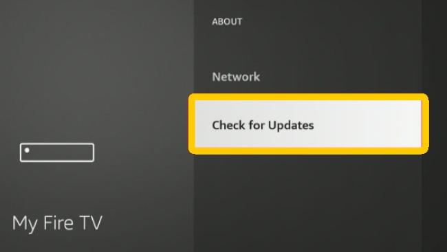 check updates firestick