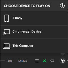 cast spotify to hisense tv by chromecast