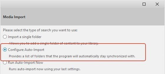 configure auto input in jriver