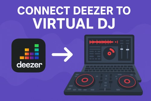 connect deezer to virtual dj
