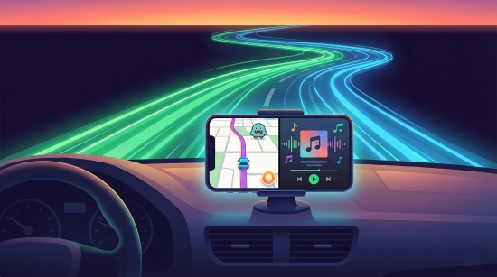 connect spotify o waze