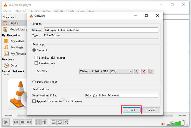 convert m4v to mp4 vlc