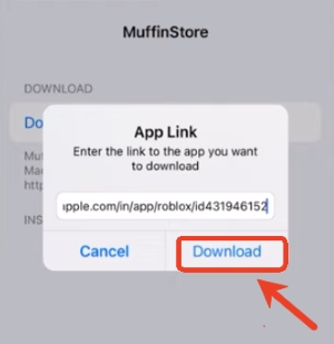 copy spotify link muffin store