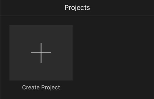 create video project on imovie on ios