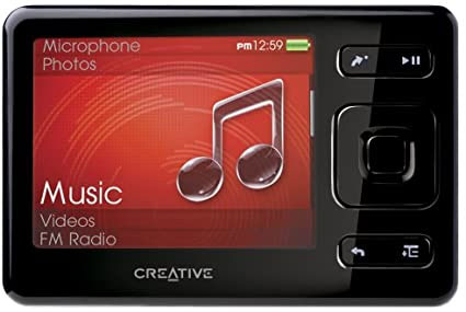 creative zen best mp3 player for audiobooks from audible