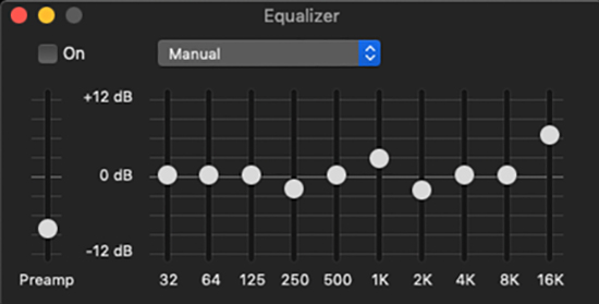 create custom equalizer presets in apple music