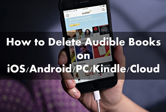 how to delete audible books