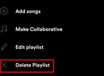 delete shazam playlist on spotify