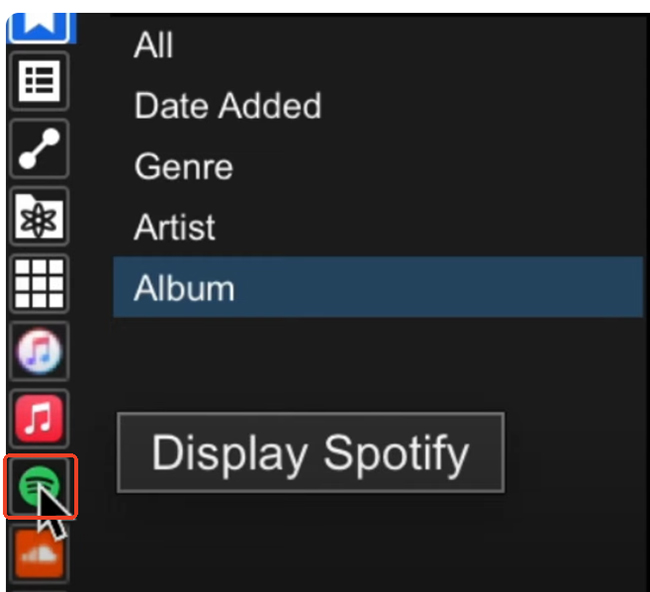 disable spotify in rekordbox