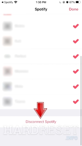 disconnect spotify from tinder