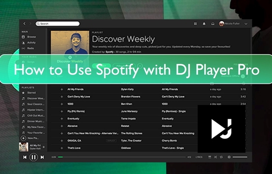 dj player pro spotify